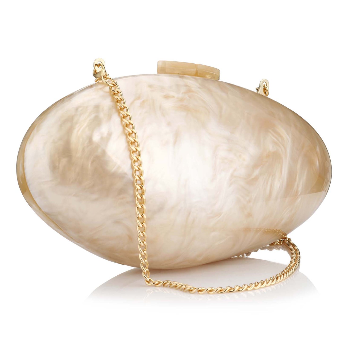 2025 New Acrylic Pearl Shell Bag For Women Shoulder Bag Ladies Fashion Wedding Banquet Evening Bag Bridal Handbag Clutch Purse