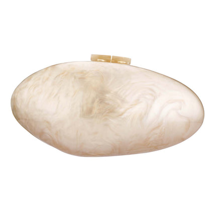 2025 New Acrylic Pearl Shell Bag For Women Shoulder Bag Ladies Fashion Wedding Banquet Evening Bag Bridal Handbag Clutch Purse