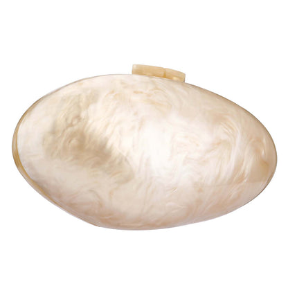 2025 New Acrylic Pearl Shell Bag For Women Shoulder Bag Ladies Fashion Wedding Banquet Evening Bag Bridal Handbag Clutch Purse