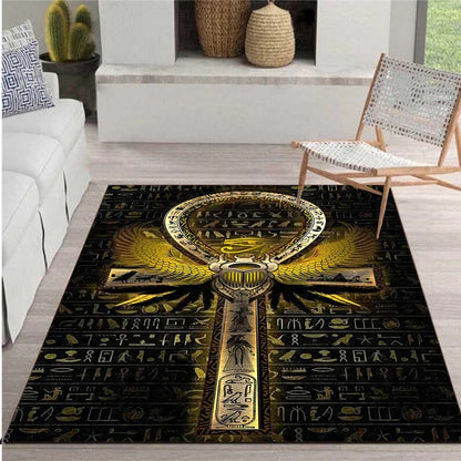 1pc, retro Japanese language judo pattern printed door mat, non-sliding mat, Mat for living room, office, bedroom, outdoor terrace garden yard decorative mat