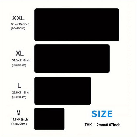 High Definition Print Esports Music DJ Controller Mouse Pad Oversized Rubber Anti-Slip Keyboard Pad Locked Edge Office Computer Laptop Game And Learning Accessories