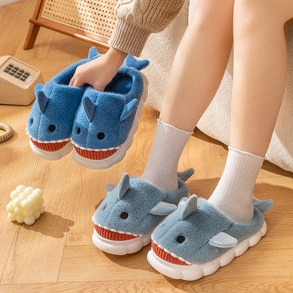 Fluffy Slippers Women Home Flat Cartoon Luxury Designer Shoes Girls Cute Fashion Winter Platform Fuzzy Fur Slides Warm Footwear