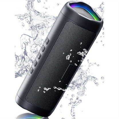 Wireless Speaker That Delivers 20W Stereo Sound, Features IPX5 Waterproofing, Offers Up to 24 Hours of Playtime, Includes RGB Lighting, Supports TWS Pairing, Utilizes Wireless 5.3, And Is Suitable for Home Use, Outdoor Activi