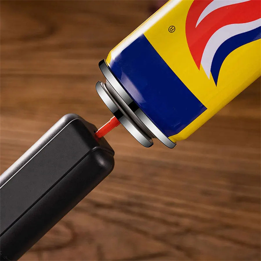 1300° Torch Lighter Featuring a Blue Flame And Safety Lock, a Bright Flame Lighter That Is Refillable with Butane Gas, Designed for Outdoor Use with Windproof Jet Flame, Comes in Gift Box Packaging, Ideal for Candles, Bbqs,
