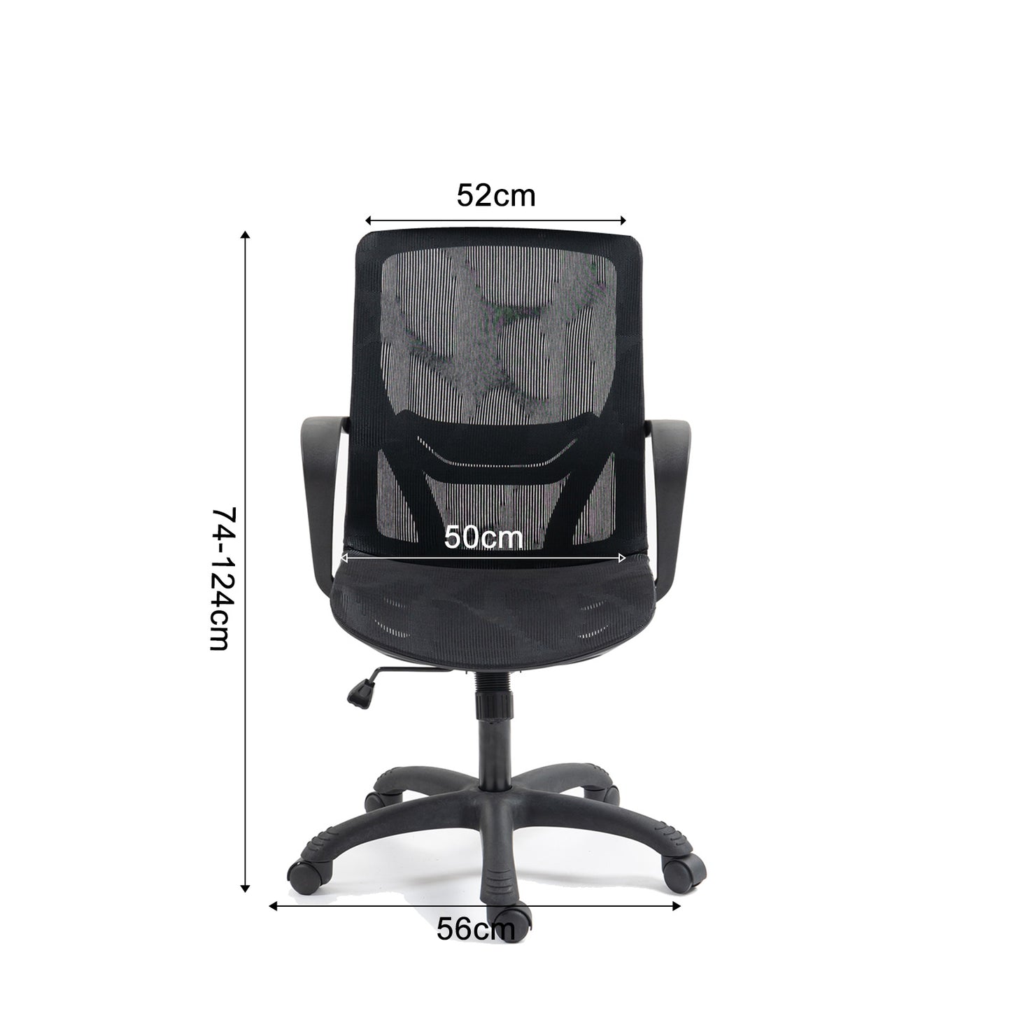 Ergonomic Executive Computer Chair High-Back Home Office Chair with Breathable Nylon Mesh Lift Chair Swivel Chair