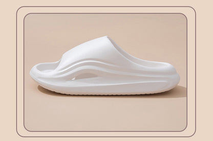 EVA Platform Slippers Women Home Brand Luxury Design Summer Shoes Couple Bathroom Indoor Outdoor Beach Slides Men Soft Non-Slip