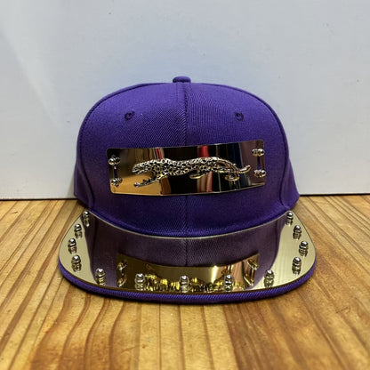 1pc Men'S Fashion Hip-Hop Street Dance Performance Baseball Cap - Casual Style, 100% Polyester, Lightweight, Animal Print, Non-Stretch Fabric - For Men - Suitable for Streetwear, Dance, Casual Occasions - Perfect Gift for Fas