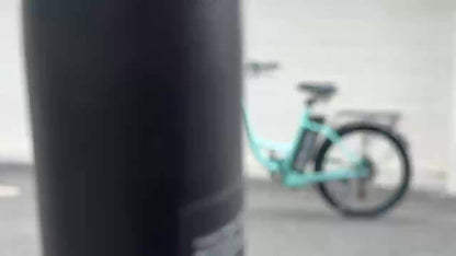 Cruiser Electric Bike For Women, 500W Motor 36V/10.4Ah Removable Battery, 25-40 Miles 20MPH, 24 Inch Electric Bike High-Carbon Steel Frame, 7-Speed With Front Basket -Beach Commuter Ebike For Adults, Ebike With Basket, Sakura