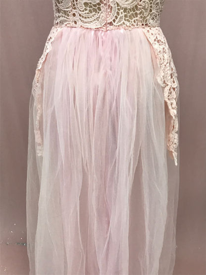 2026 New Wedding Dress | Sexy Lace, Three-Color, Midi Length, Lantern Sleeve, Crew Neck, Elegant Style