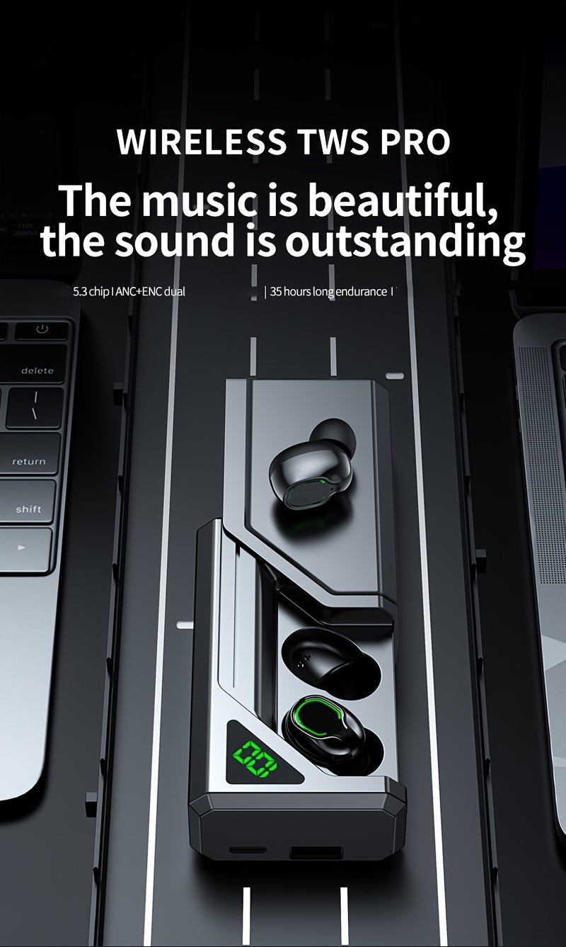 Soeleane Wireless Headphones Earphone