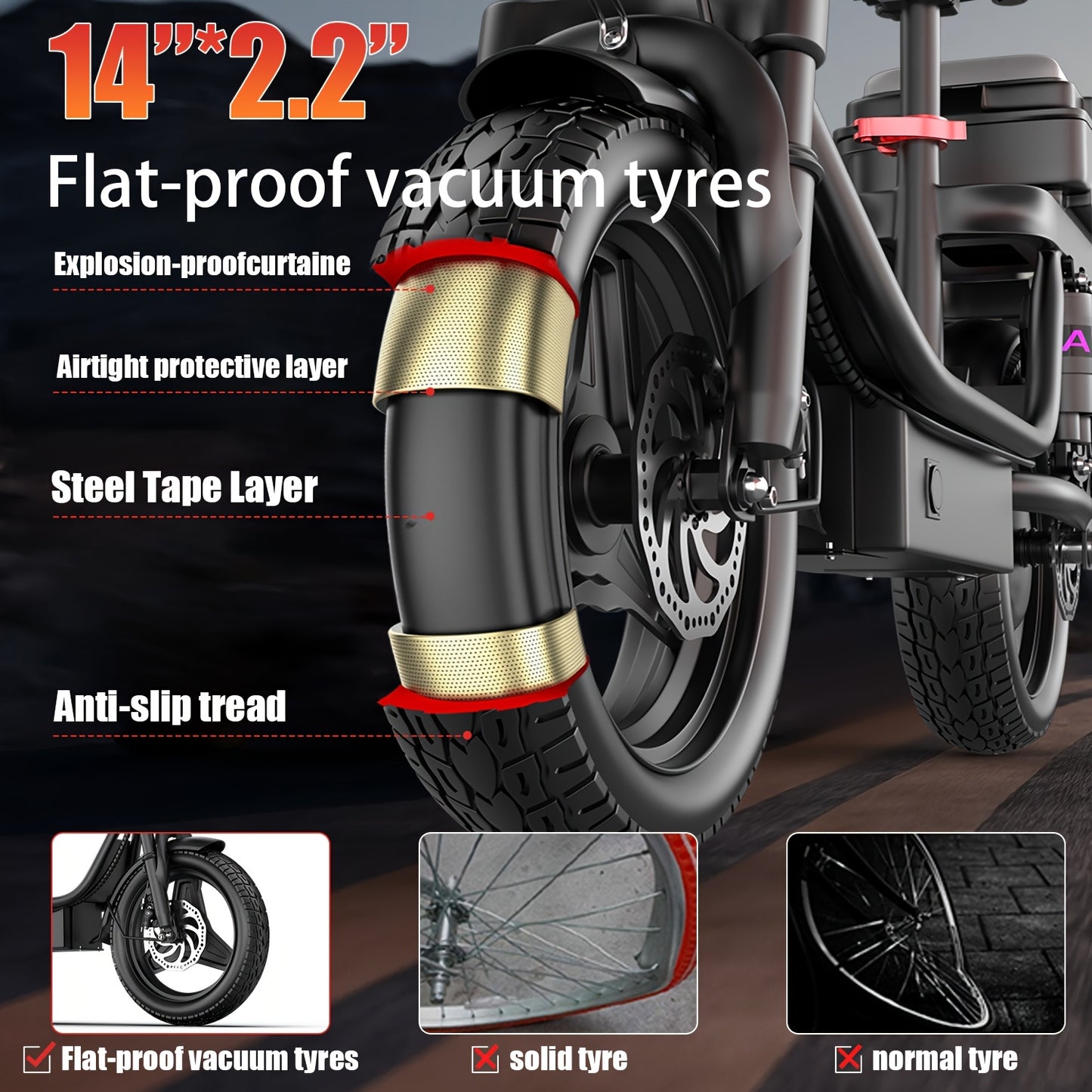 Peak Power 740W Electric Scooter With Free Seat & Basket - 48V10/15AH Battery, Dual Suspension, 20MPH, 10-35 Miles, LCD Display, 330lbs Max Load (Best For Commuting) Folding Ebike Adult Mini Electric Bike Equipped With Intell