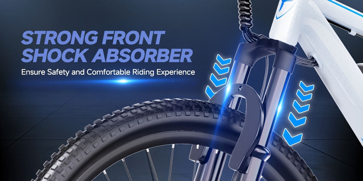 Victor 26" Electric Bike for Adults, Electric Mountain Bike with 36V 10.4Ah Removable Battery, Cheap And E-Bike for Men & Women, Suitable for Commuting Exercise, Meeting Complex Terrain Riding Needs And Enjoying Leisure Time