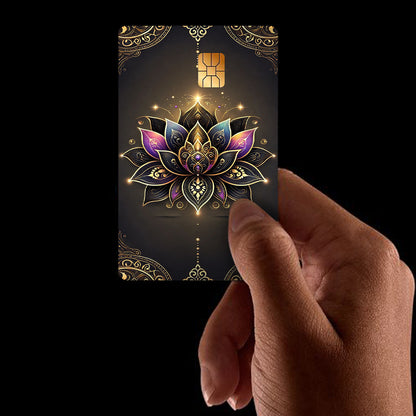 1/2/4pcs Set of Exquisite Pattern Stickers, Party Gift, Suitable for EBT, Transportation, Keys, Credit Cards, Debit Cards, Bank Card Protection, Matte Finish, Digital Printing, Fits Small Chip Cards, Cool Decoration and Gift,