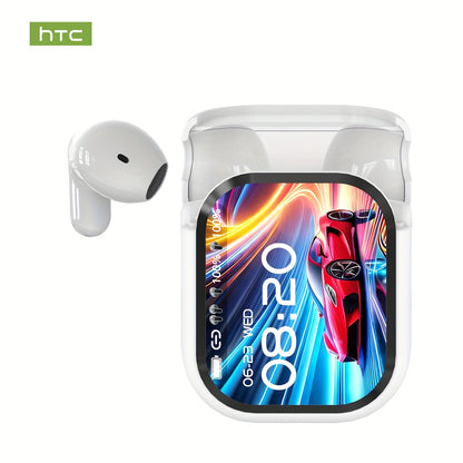 [Wireless Translation Headset] HTC NE20 TWS Wireless Translation Headset | 6.0 Face-to-Face 134 Languages Real-Time Translation HIFI Stereo Earbuds for Sports, Running, Work