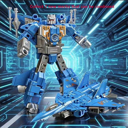 1pc Transforming Robot Armor Figure - Large-Scale PVC Mecha Model with Action-Posable Limbs, Combines into Iconic Robot & Vehicle Modes, Collectible Gift for Anime/Manga Fans, -Inspired Action Figure