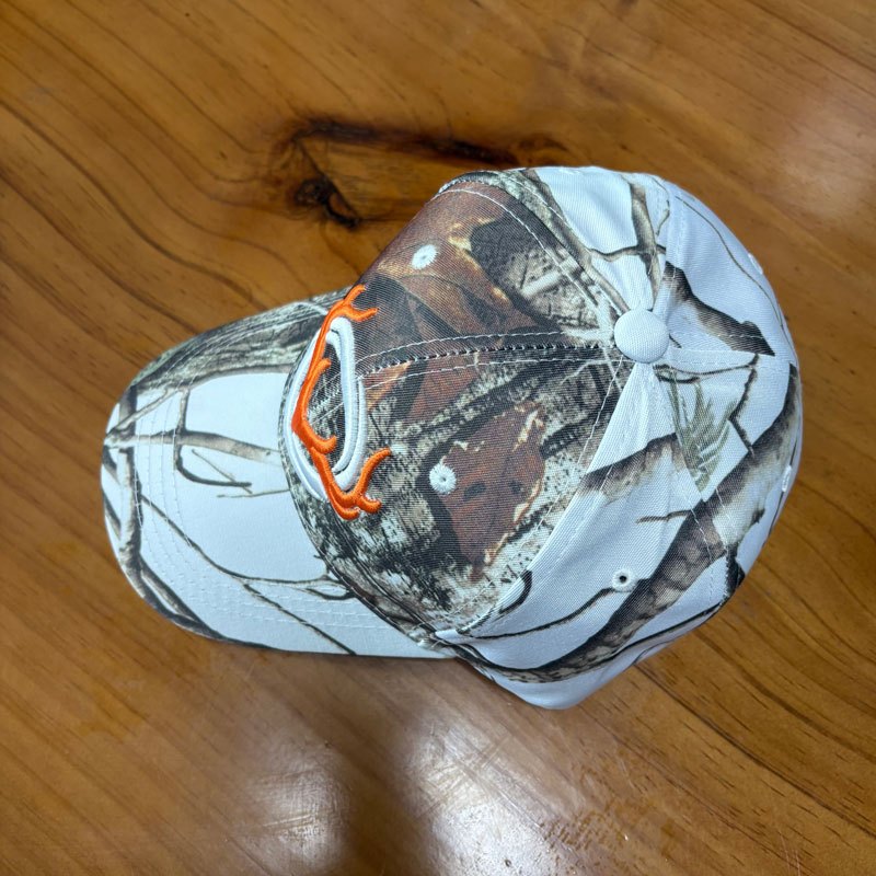 Unisex Deer Antler Embroidered Camouflage Baseball Cap | Outdoor Adjustable Curved Brim, Breathable, Fitted, Closure