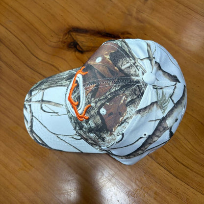 Unisex Deer Antler Embroidered Camouflage Baseball Cap | Outdoor Adjustable Curved Brim, Breathable, Fitted, Closure