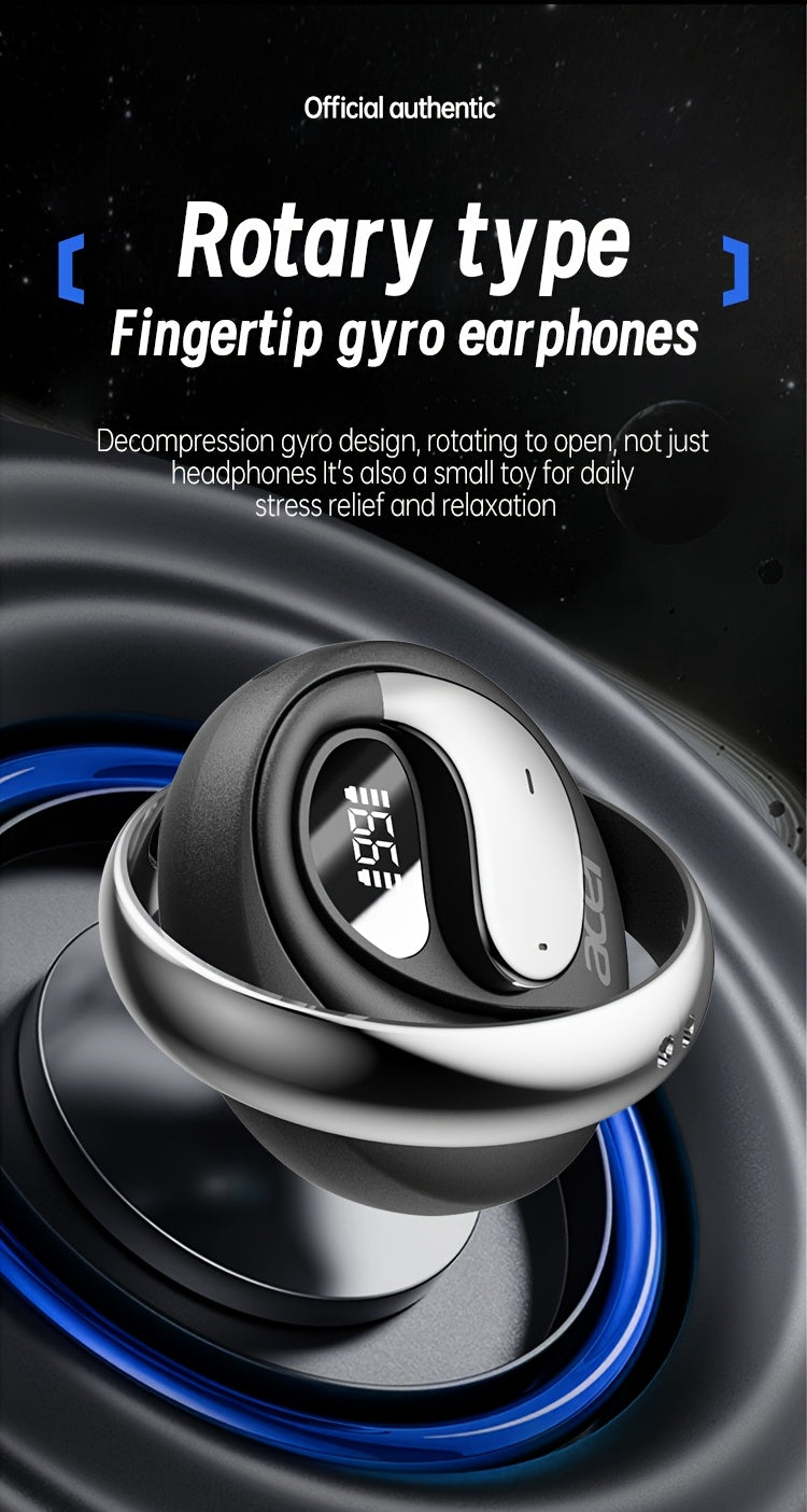 TWS Wireless Headphones with Noise Cancelling for Calls, Sports & Running In-Ear Design, Lightweight Touch Control, Long Battery Life, HIFI Sound, Compatible With Mobile Phones, Tablets, And Laptops With Charging Case