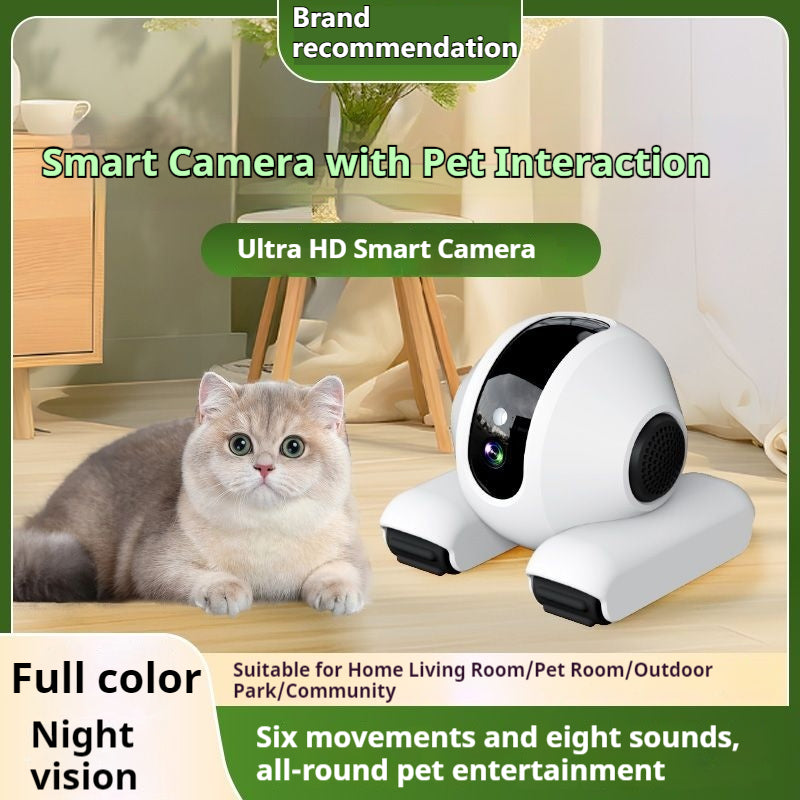 Brand A Exclusively Sells Ultra-High-Definition Pet Monitoring Devices, Mobile Home Video Intercoms, Fully Automatic Feeding Smart Cameras, Network Cameras, Robotic Pet Trackers, Remote-Controlled Feeding Machines for Cats, D