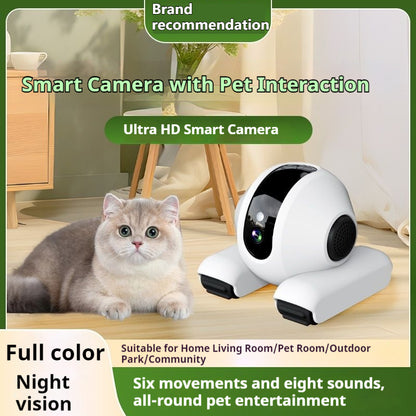 Brand A Exclusively Sells Ultra-High-Definition Pet Monitoring Devices, Mobile Home Video Intercoms, Fully Automatic Feeding Smart Cameras, Network Cameras, Robotic Pet Trackers, Remote-Controlled Feeding Machines for Cats, D
