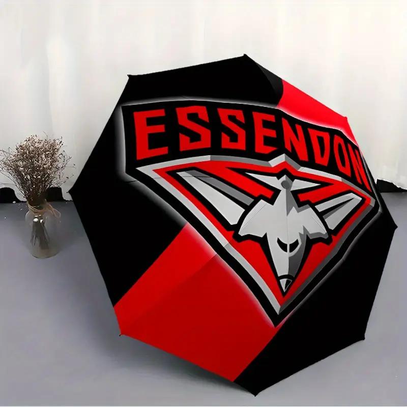 Automatic Folding Umbrella with 8-Rib Windproof Design - Heavy-Duty Automatic Open/Close, Compact Travel Umbrella with Red/Black/White/Gray/Black/Red/Black/Red/Black/Red/Black/Red/, Umbrella For Rain, Umbrella For Women, Umbr