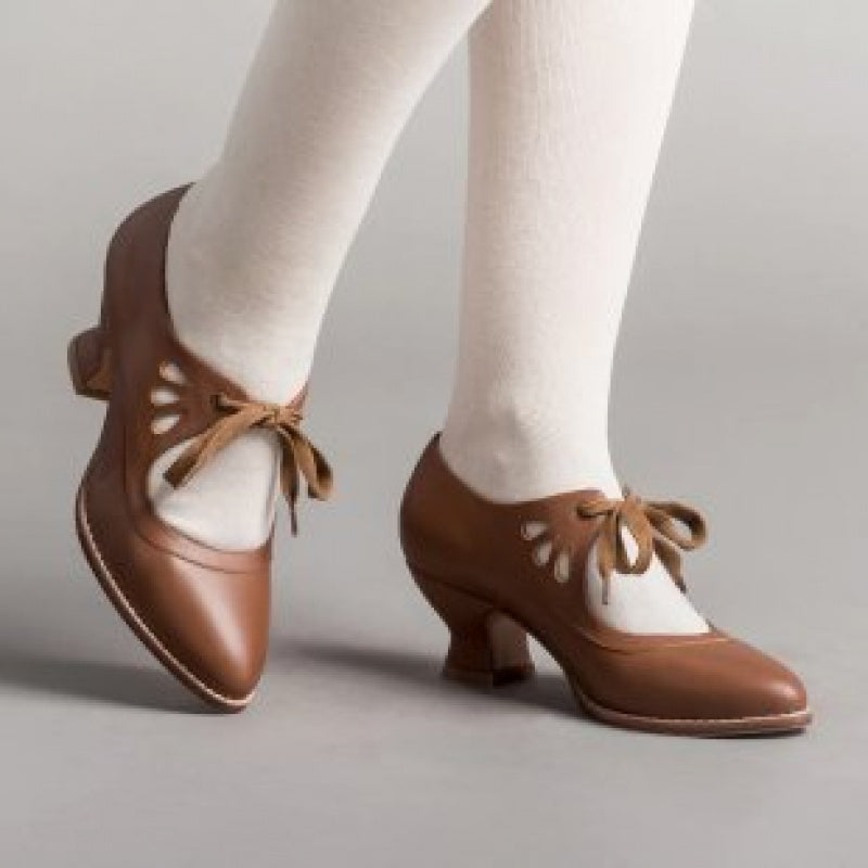 Women'S Large Size Chunky Low Block Heel Pointed Toe Lace-Up Sandals - All-Season Round-Toe-like Comfort, Brown Faux Cover Upper & Synthetic Cover Lining, European-Inspired Elegant Casual to Semi-Formal Shoes with Arch Suppor