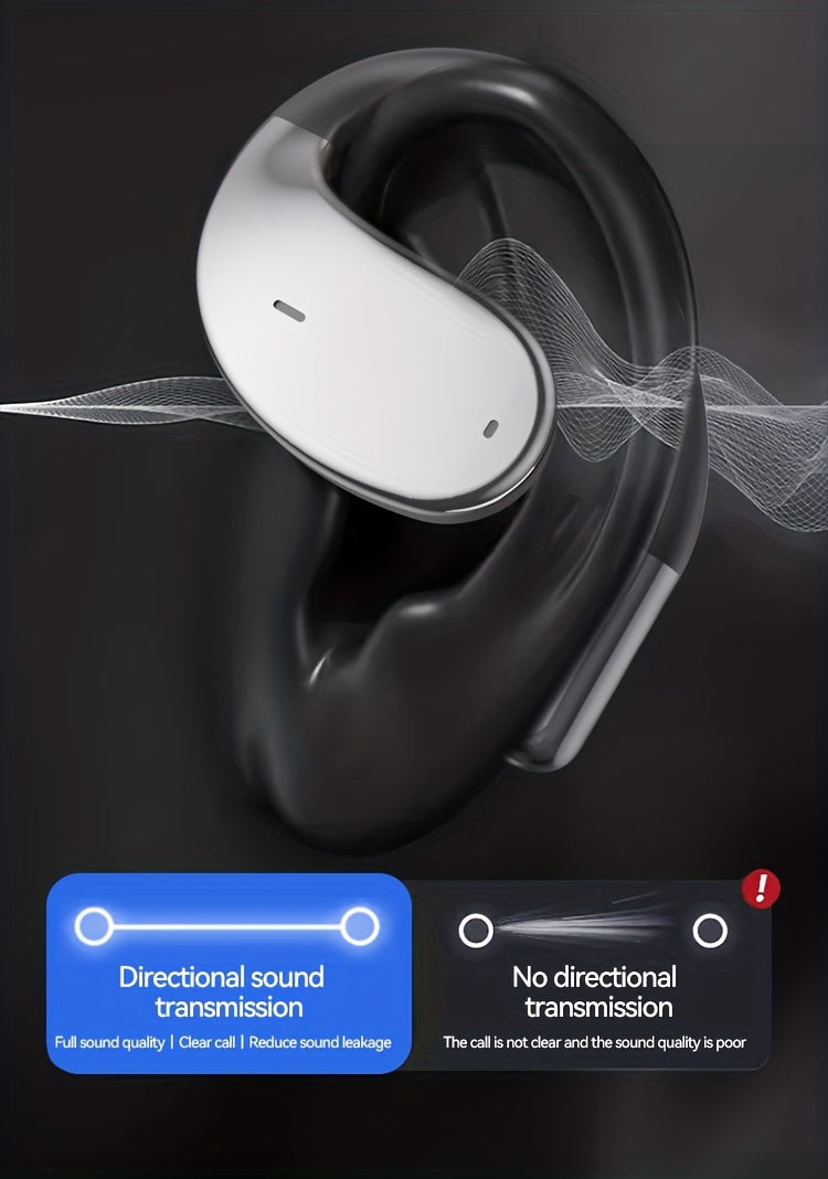 TWS Wireless Headphones with Noise Cancelling for Calls, Sports & Running In-Ear Design, Lightweight Touch Control, Long Battery Life, HIFI Sound, Compatible With Mobile Phones, Tablets, And Laptops With Charging Case