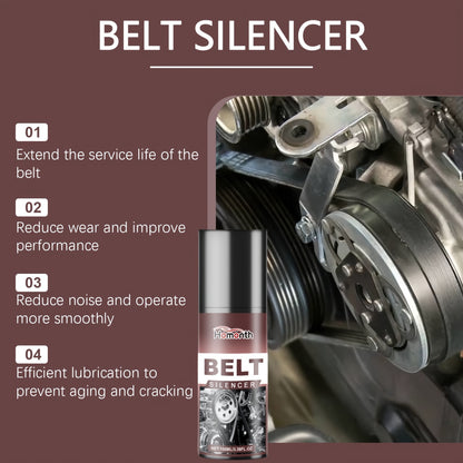 3pcs Engine Belt Silencer, Automobile Belt Lubricant, Engine Noise Reduction Spray, Aging Rubber Protectant And PE Formula Can Enhance Durability And Protection, And Are Used for Automobile Engine Belt Protection And Maintena