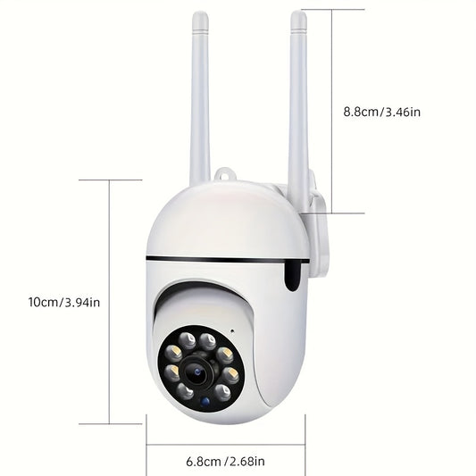 [ Hot Selling Set ] YI IoT 6pcs Security Camera Set 1080P HD+360 ° Panoramic Two-way Voice+full-color Night Vision USB Plug And Play Motion Detection+sound And Light Alarm Pet/home Monitoring