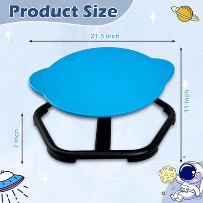 Training Chair, Sensory Swivel Chair, Spinning Chair, Sit and Spin for Improving Body Coordination, 360° Rotating Seat, Metal Base