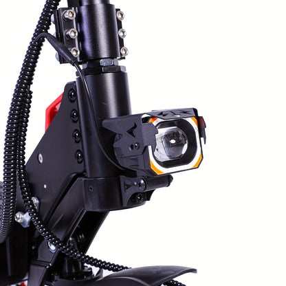 Folding Electric Scooter for Adults with 10" Off-Road Tires, Long-Range 48V18Ah Battery, Dual Braking & Shock Absorption, Supports 264.55LB Load, Portable Mobility, Urban Commuting, Sleek Mobility, Compact Design, Highperform