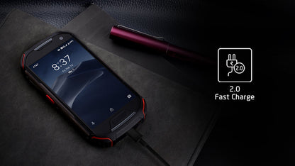 Unihertz Atom L 6GB+128GB, Rugged Unlocked Smartphone Android 11 Fast Charging 48 MP Camera 4300mAh Fingerprint Dual Sim NFC