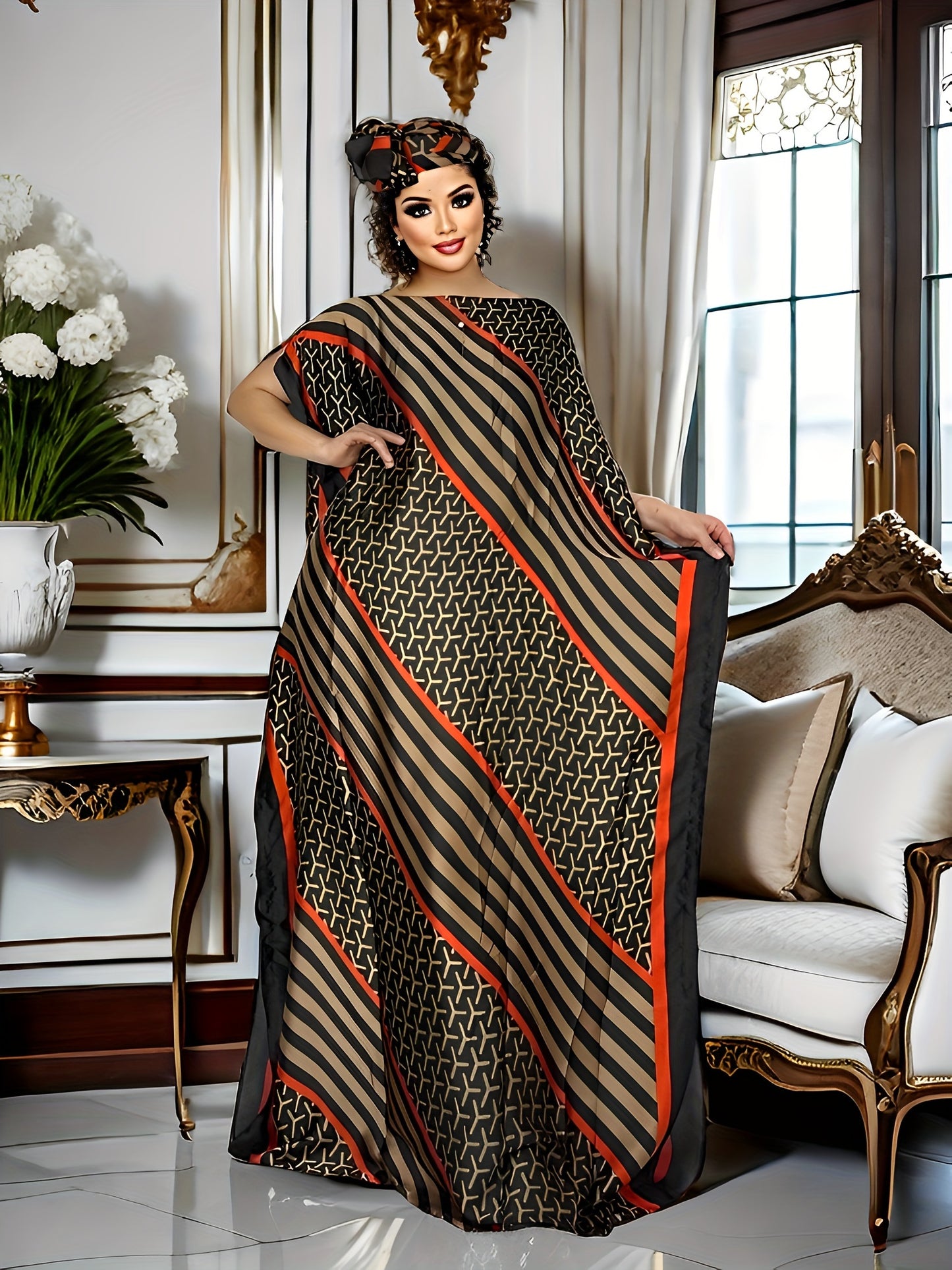 Middle Eastern Robe + Scarf