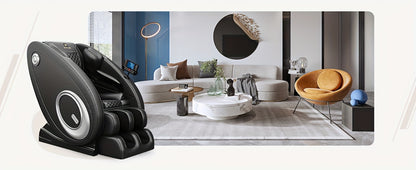 Massage Chair Recliner with Zero Gravity, Full Body Massage Chair with Heating, Built-in Speaker & Touch Screen, Air, Foot Roller - Ideal Christmas Gifts for Men And Women, Electronic Neck And Back Massager