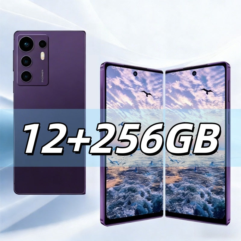 S25 Ultra New Intelligent Android Smartphone with Built-in Stylus | Stylish Metal Unibody Design, 12+256GB Storage, 6.8-inch Display, Dual SIM Dual Standby. Includes: Headphones, Data Cable, Phone Case, Screen Protector. Offe