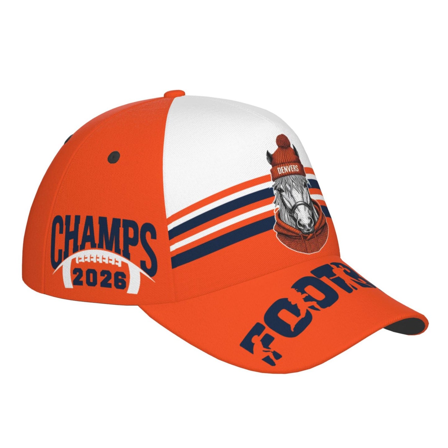 Adjustable Snapback Hat Celebrating Denver Baseball Pride