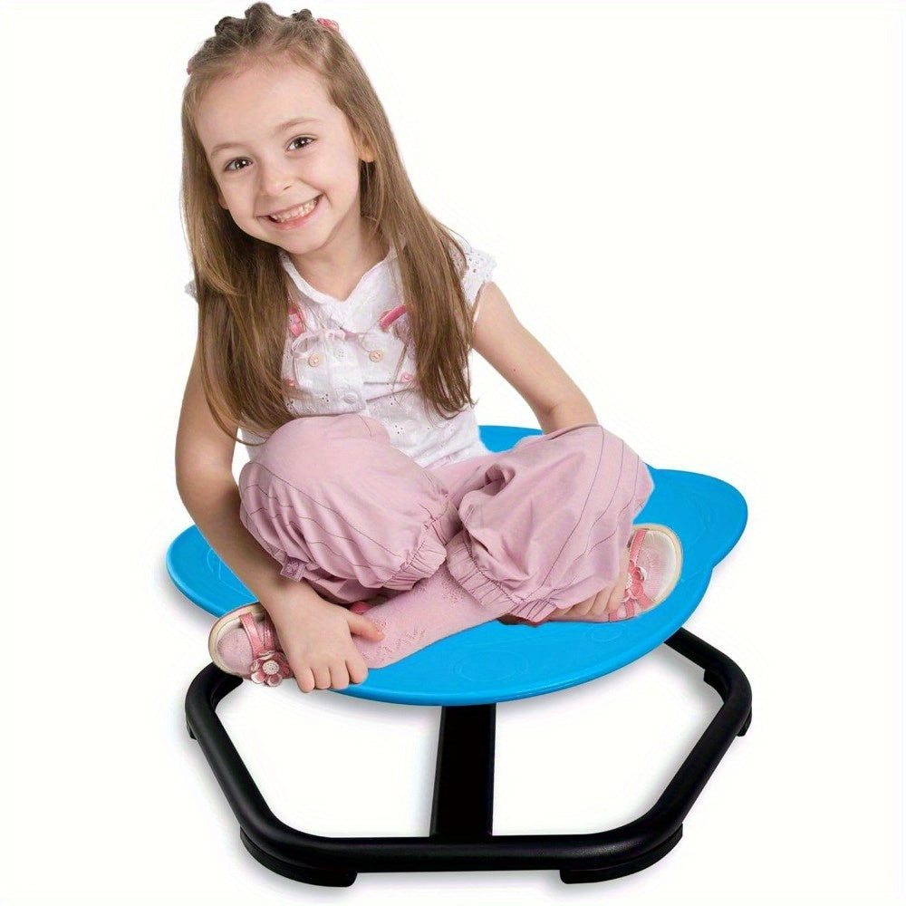 Training Chair, Sensory Swivel Chair, Spinning Chair, Sit and Spin for Improving Body Coordination, 360° Rotating Seat, Metal Base