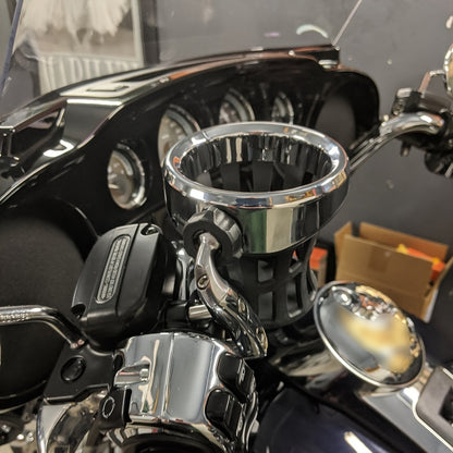 Storage Case for a Motorcycle Drink Bottle, Compatible with Sportster XL, XL883, XL1200, Touring Models, And for HONDA GL1800 Goldwing from 2018 to 2020