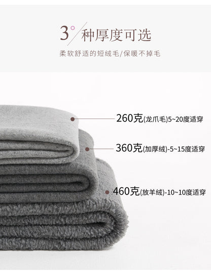 Autumn and Winter Combed Cotton High Waist Fishbone Thickened fleece-lined Leggings Women's Abdominal Hip-lifting Micro-pressure Pantyhose Winter Pantyhose
