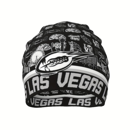 Las Vegas Football Team Logo Beanie Hat - Sport Style Warm Unisex for men & women, Sizing, All-Season Gift for Football Fans (Ideal for Games, Christmas, New Year) - Ultimate Cold Weather Accessory