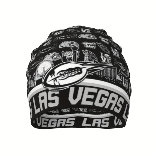 Las Vegas Football Team Logo Beanie Hat - Sport Style Warm Unisex for men & women, Sizing, All-Season Gift for Football Fans (Ideal for Games, Christmas, New Year) - Ultimate Cold Weather Accessory