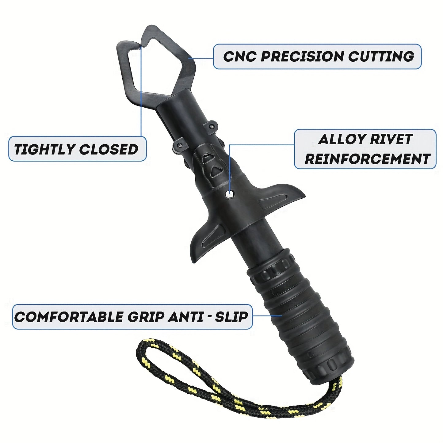 Carbon Fiber Fishing Rod Set with Casting Reel, 500m Nylon Line, Multi-Function Pliers & Bait - Lightweight & Durable for Freshwater & Saltwater Angling, Ideal for Outdoor Fishing, Fishing Gear|Modern Fishing Gear|Durable Fis