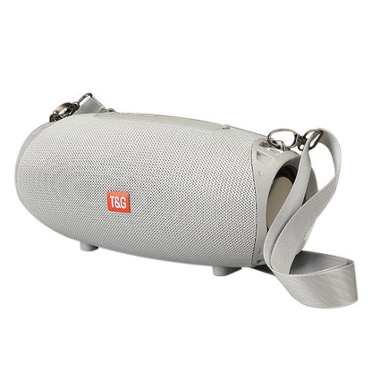 Portable Wireless Speaker - TG534 with Dual Speakers - TWS Stereo Hi-Res Audio - Hands-free Call/FM/TF Card/U Disk - Connect to Mobile Phone/Tablet/TV - Support Plug-in Card U Disk - Compatible with TF Card/USB Drive/FM Built