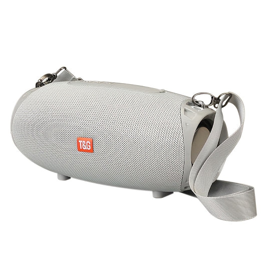 Portable Wireless Speaker - TG534 with Dual Speakers - TWS Stereo Hi-Res Audio - Hands-free Call/FM/TF Card/U Disk - Connect to Mobile Phone/Tablet/TV - Support Plug-in Card U Disk - Compatible with TF Card/USB Drive/FM Built