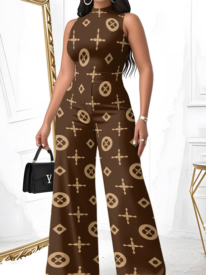 Women'S Jumpsuits Designed by Luxury Brands, Trendy And Fashionable with Bright Prints, Are Sexy, Slim, Lightweight And Comfortable, Suitable for Beach Outings, Summer Vacations, And Casual Outdoor Wear