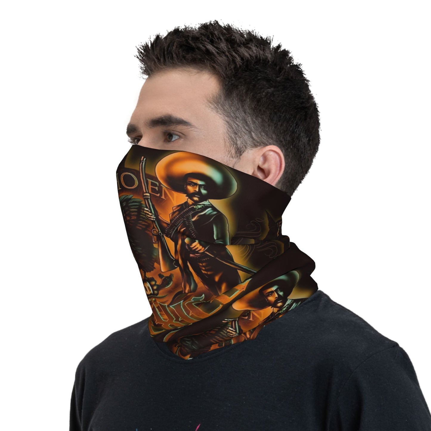 Mexican Pattern Thin Bandana Neck Gaiter Wrap Scarf Headband Neck Cover