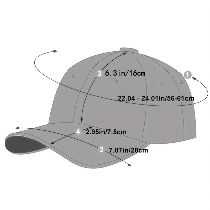 Trendy Embroidery Camouflage Baseball Cap Unisex Hip Hop Dad Hat Lightweight Adjustable Sun Hats For Women & Men