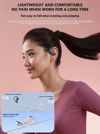 2025 NEW style [Real-Time Translator on-ear Earbuds] Real-Time 2-Way Language Translator none-in-ear Earbuds | 144 Languages, Portable Translation Headset with APP for Music & Calling, for iOS for Android,for Christmas gift