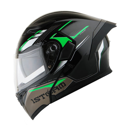 MOTORCYCLE MODULAR FULL FACE HELMET FLIP UP DUAL VISOR HELMET