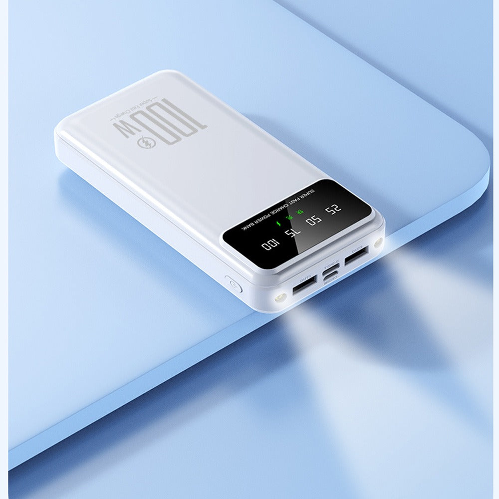 65000mAh High-capacity Portable Power Bank, Portable USB Charger, for iphone17/ 16/ 15/ 14/ 13/ 12/ 11/ XS, Portable Charger with LED Power Display Outdoor Travel Emergency Backup Power Bank, Best Gift for Halloween And Chris